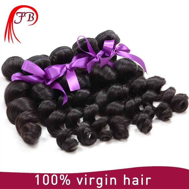 Indian Human Virgin Loose Wave Darling Hair Weaving