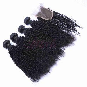 Indian Kinky Curl Human Natural Color 100% Virgin Hair