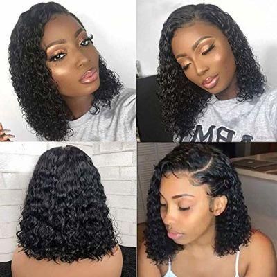 Human Hair Lace Front Wigs Water Wave Wigs with Baby Hair