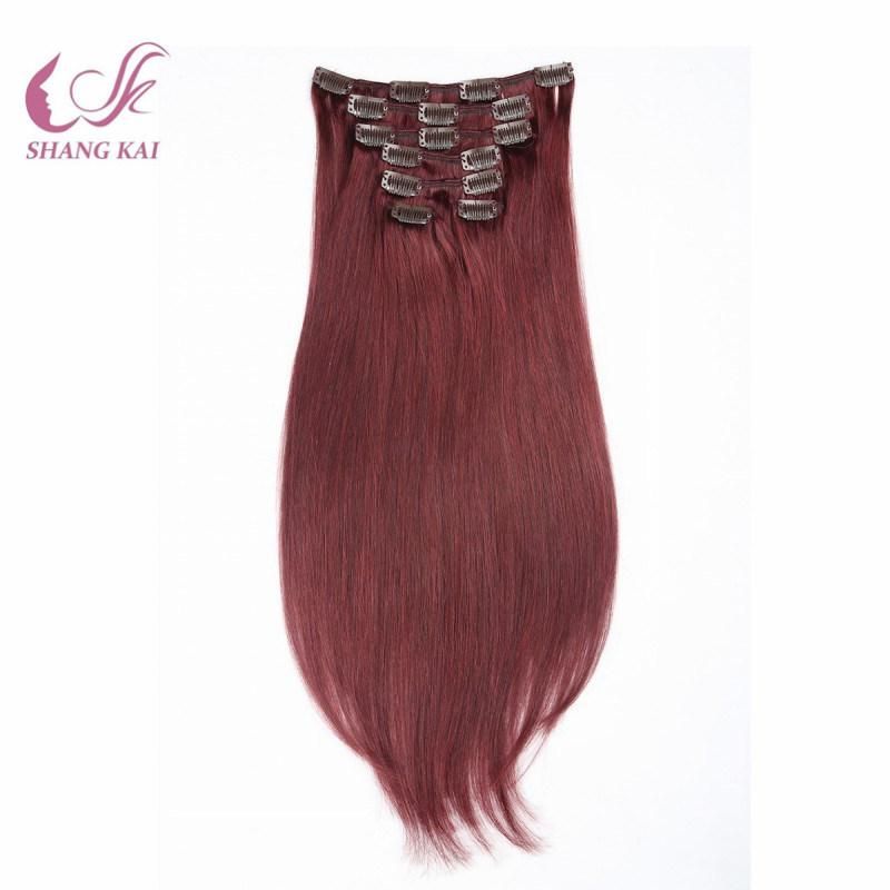 Brazilian Human Hair Clips Hair Extension