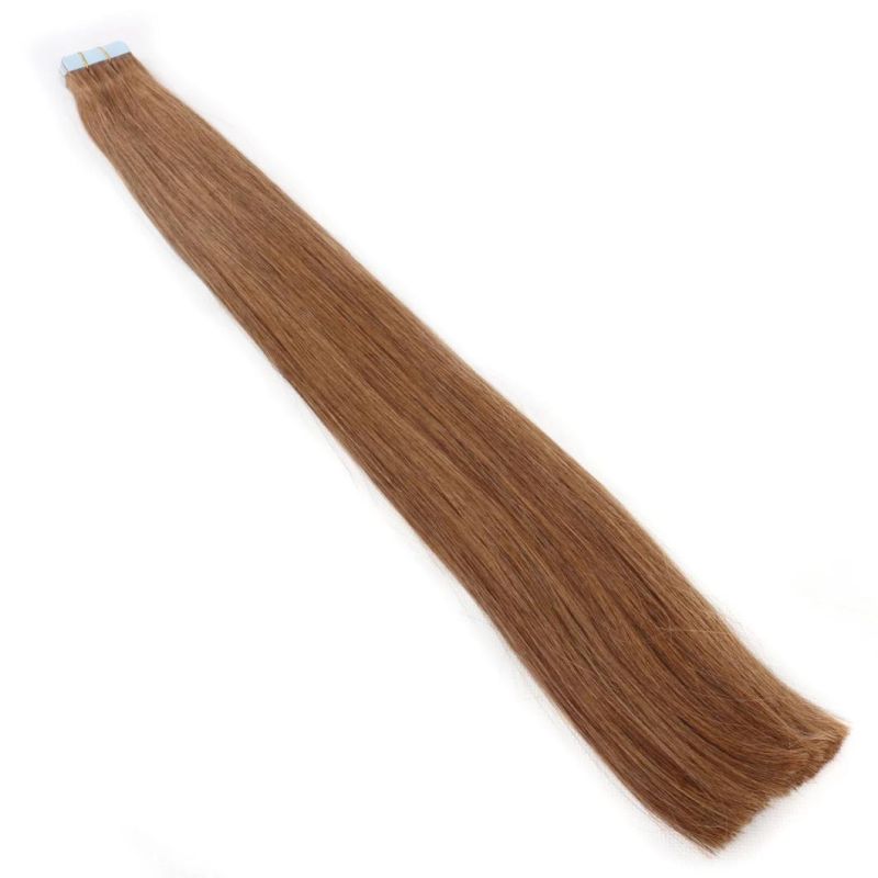 Same Length Hair Human Remy Hair Tape in Hair, Tape Hair Extensions