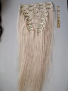 Remy Clips in Hair Weft Extension