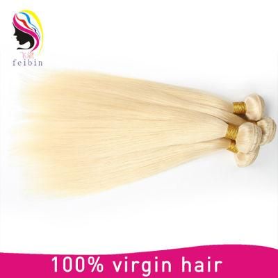 100% Remy Virgin 613# Blonde Straight Human Hair Extensions