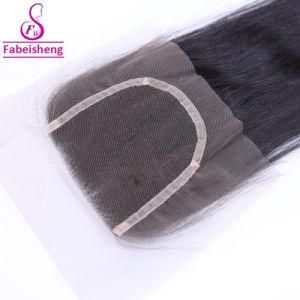 4*4 Brazilian Virgin Free Part Human Hair Lace Closure