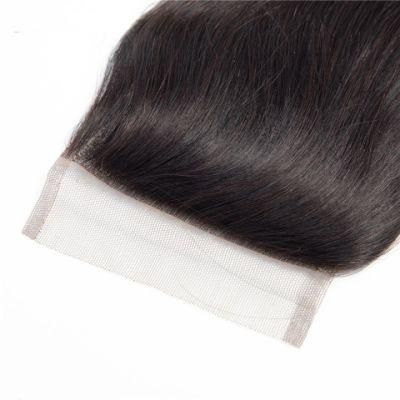 Brazilian Human Hair Closure 4*4 Lace Closure Body Wave Swiss Lace Closure 12inch Freepart Remy Hair Weaving