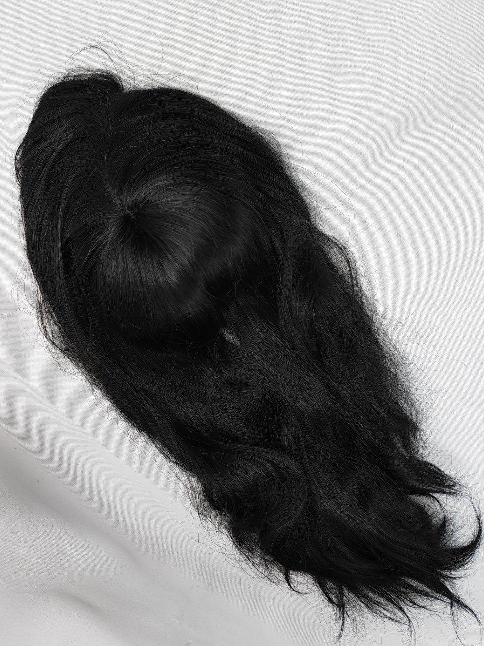 2022 Best Ventilated Fine Mono Base Human Hair Toupee Made of Remy Human Hair