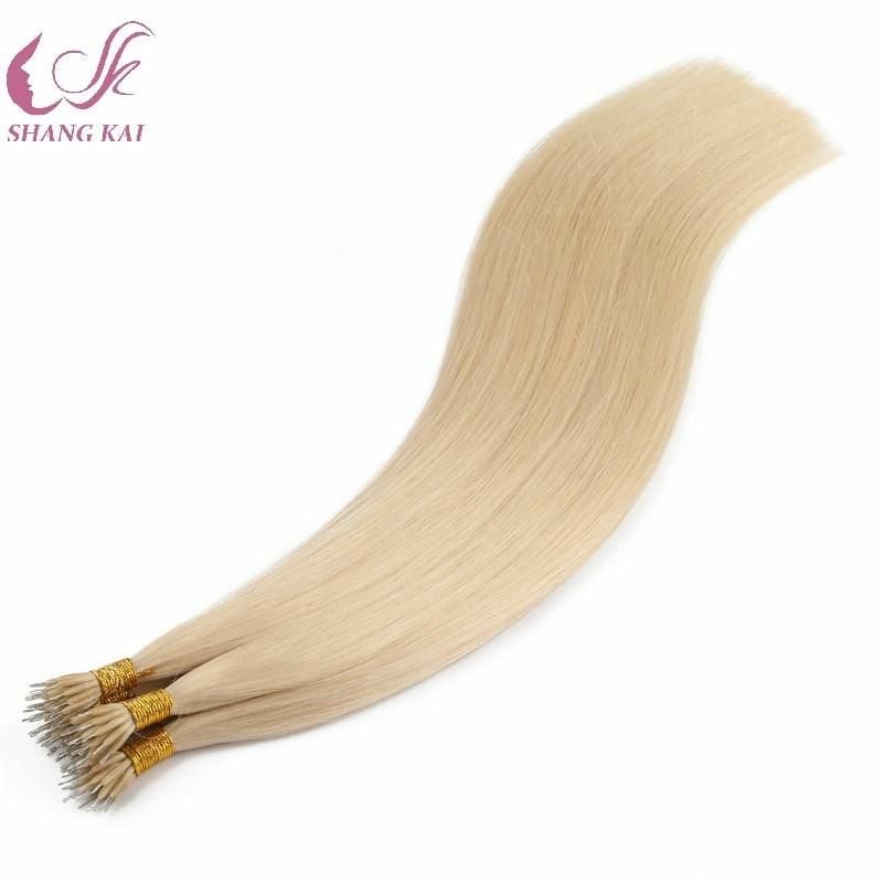 Ponytail Remy Hair Grade8a Nano Ring Hair Extension