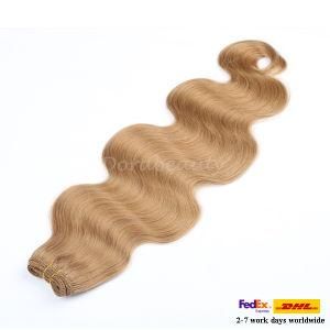 10A Virgin Remy Human Hair Platinum Blonde Hair Wefts
