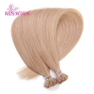 K. S Wigs I Tip Hair&#160; Color #18 Virgin Remy Human Hair Extension