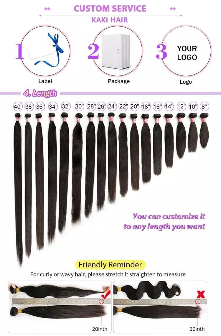 100% Human Hair Brazilian Cuticle Aligned Hair Bundles #2