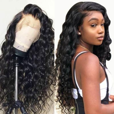 Kbeth Top Quality 250g 180% 13*6 HD Lace Front 13X6 Loose Deep Wave Wig Brazilian Human Hair 13*4 China Factory Supply Lace Frontal Wig