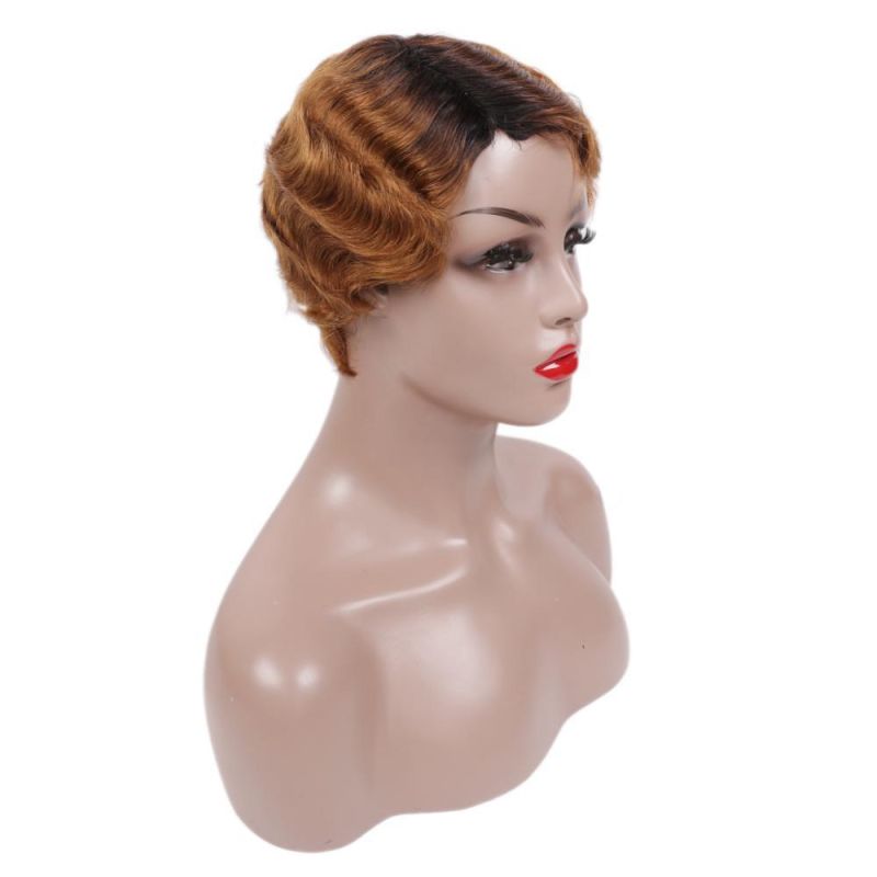 Wholesales Price Pixie Cut Human Hair Wig