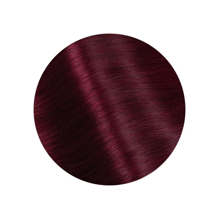 Indian Cuticle Aligned Human Hair Straight Clip in Hair Extensions #35