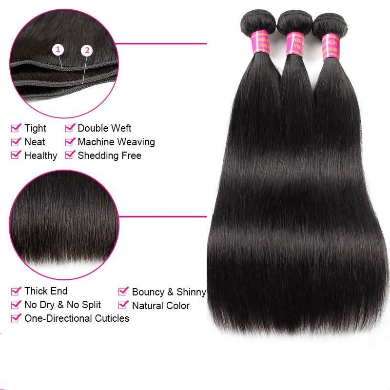 High Quality Machine-Made Hair Weft 100% European Hair Extension with Highlight Hair