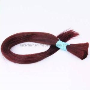 Raw Human Hair Bulk 100% Remy Human Hair Extensions Blond Brown Color Raw Hair
