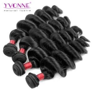 Yvonne Hair Grade 8A Virgin Brazilian Hair Weave Human Hair Extension Loose Wave