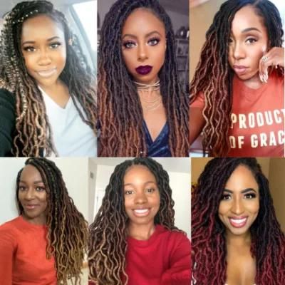 Wholesale Faux Locks Hair Extensions African Hair Braiding Styles