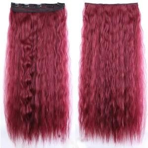 Hot Selling Corn Hot Clip Hair Synthetic Wigs