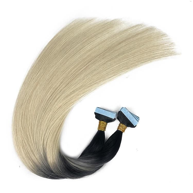 Wholesale Cuticle Aligned Ombre Tape in Human Hair Extension