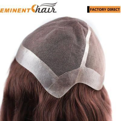 Factory Direct Natural Effect Women Virgin Hair Lace Wig