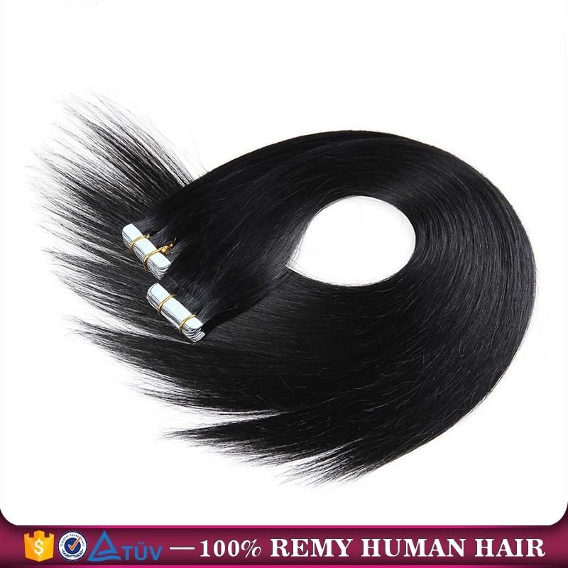 Tape Human Hair Extension 20PCS/Lot 100% Brazilian Virgin Hair