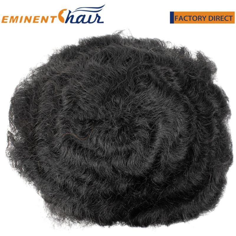 Indian Hair Men′ S Lace Toupee Hair Replacement