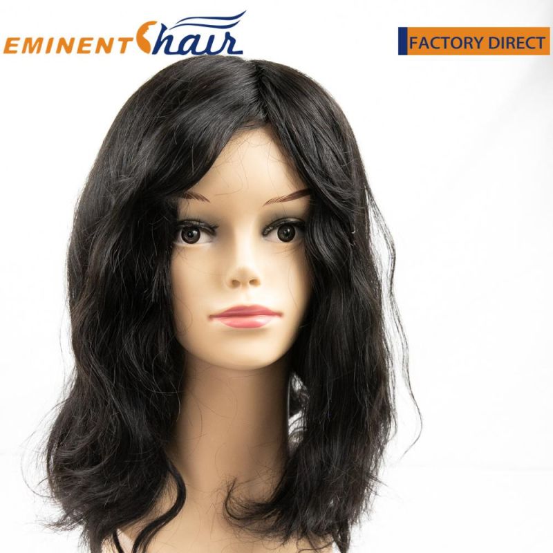 Human Hair Natural Hairline Women Hairpiece