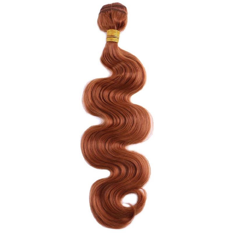 Red Human Hair Bundles Wavy for Hair Weave Wig