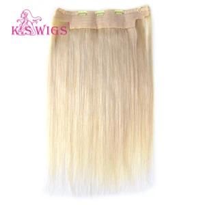 Newly Product Peruvian Wholesale Price Halo Hair Extension