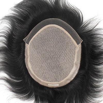 Lws014: Human Hair Injected Lace Hairpiece for Men