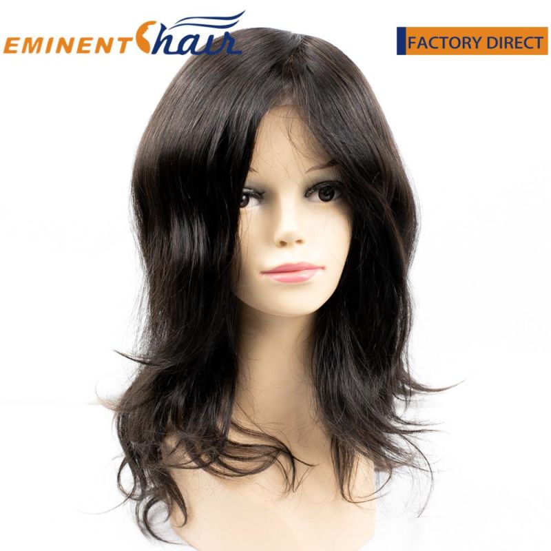 Natural Effect Breathable Swiss Lace with Silk Top Wig