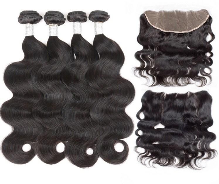 Kbeth Human Hair Closures Hot Selling Unprocessed Brazilian Virgin Hair Lace Top Ear to Ear Body Wave 18 Inch Long Closure 13*4 Inch Overnight Shipping