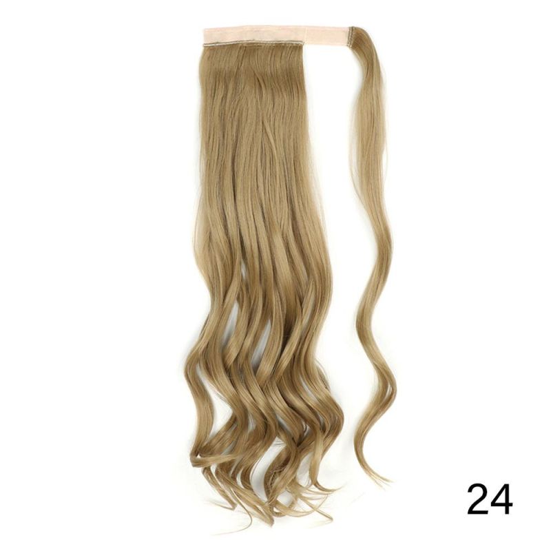 Long Straight Ponytail Hair Synthetic Extensions