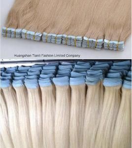 7A Grade Russian Hair Tape Hair Extensions Colorful Hair