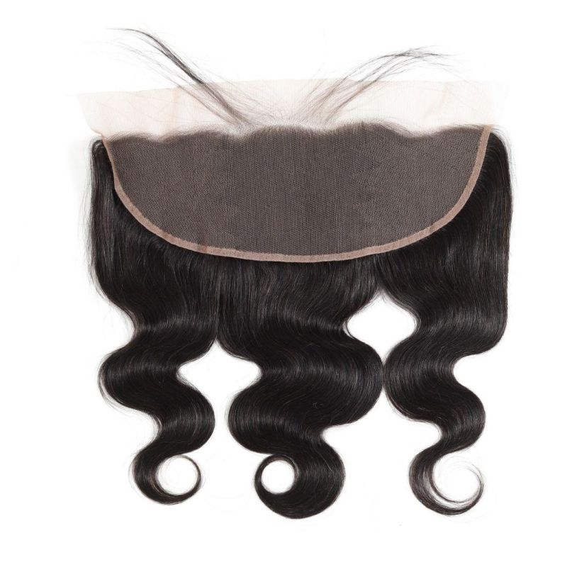 China Factory Swiss Frontal 100% Human Hair Raw Hair