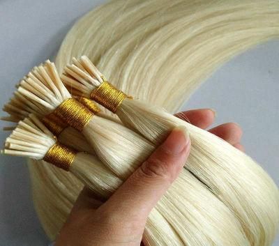 Virgin Human Hair Extension Stick Tip I-Tip Hair Extension