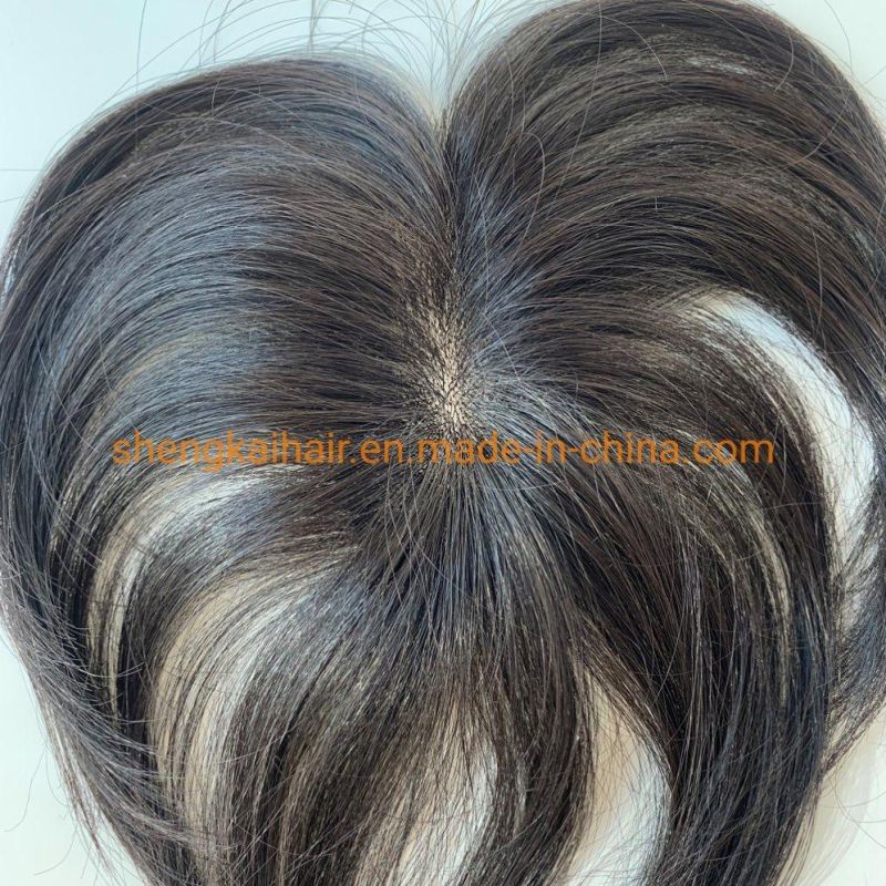 Wholesale Human Hair Synthetic Hair Mix Women Hair Pieces