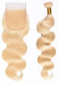 Human Hair 613 Color Weft Extension Body Wave