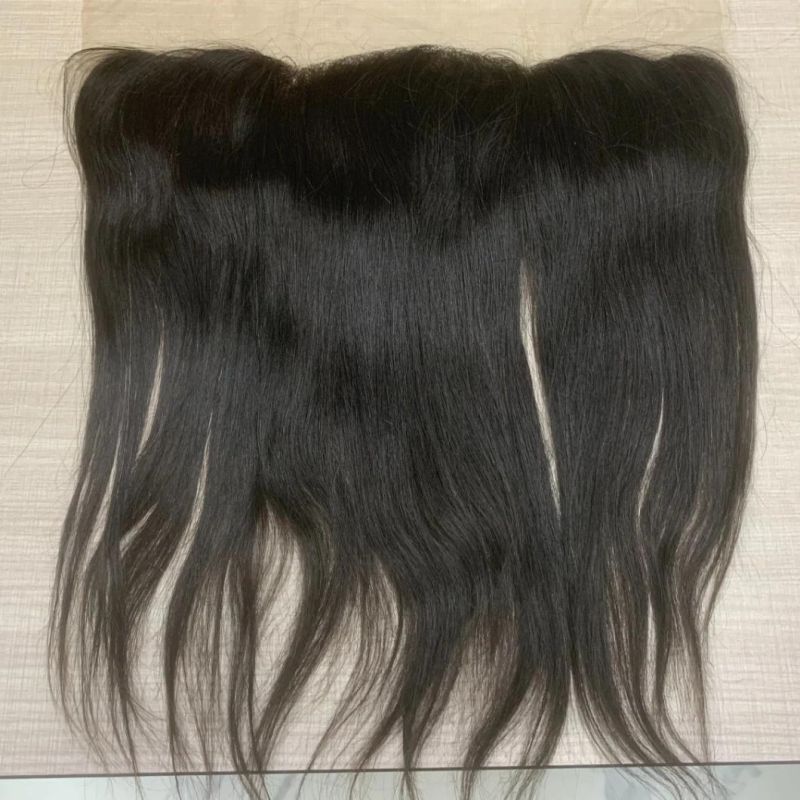 Brazilian Human Hair Closure 13X4 Straight Hair Ear to Ear Full Front Lace Closures