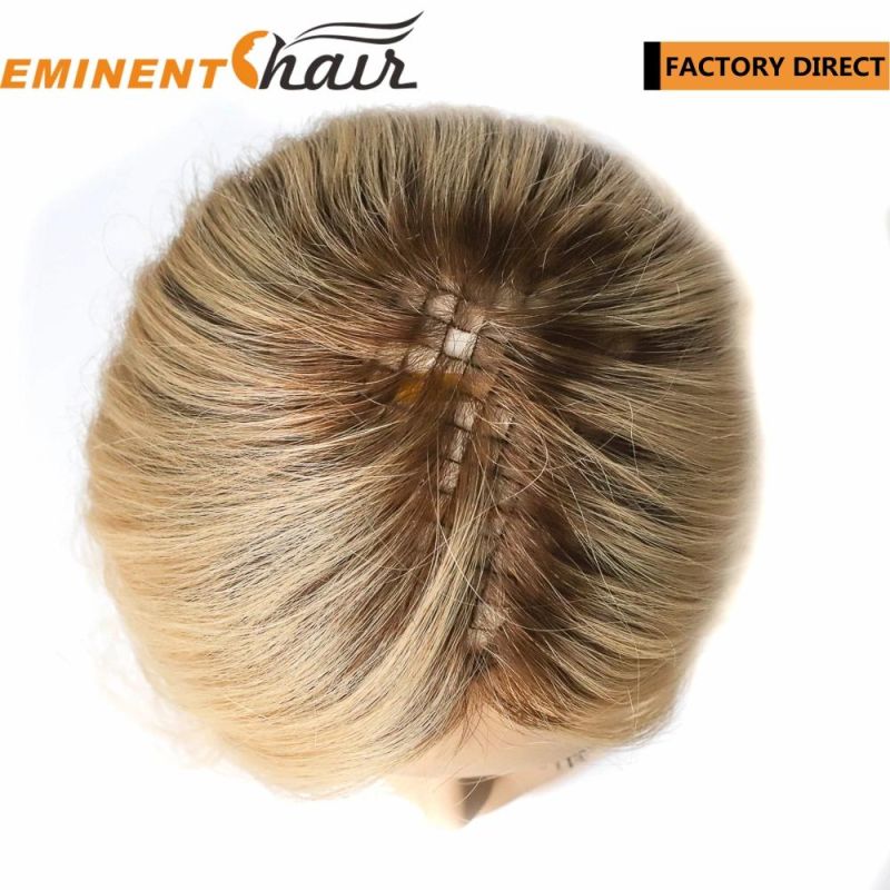 Custom Made Remy Hair Integration Toupee for Women