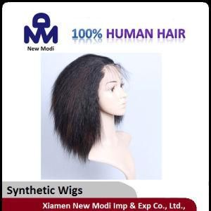Synthetic Hair with Man Made Wig