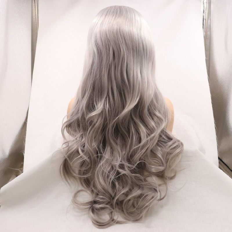Nice Cheap Synthetic Wig Lace Front for Women Long Wgs