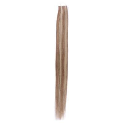 in Machine Made Remy Human Hair Extensions 16 to 22 Inch 20 PCS 50g/Pack Silky Straight Tape PU Seamless Skin Weft Hair