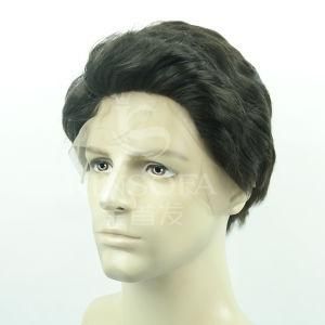 100% Human Hair Wig for Men