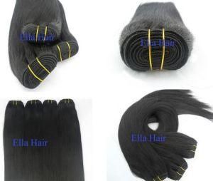 100% Brazilian Virgin Hair Weave Remy Human Hair Weft Silky Straight Hair Extensions