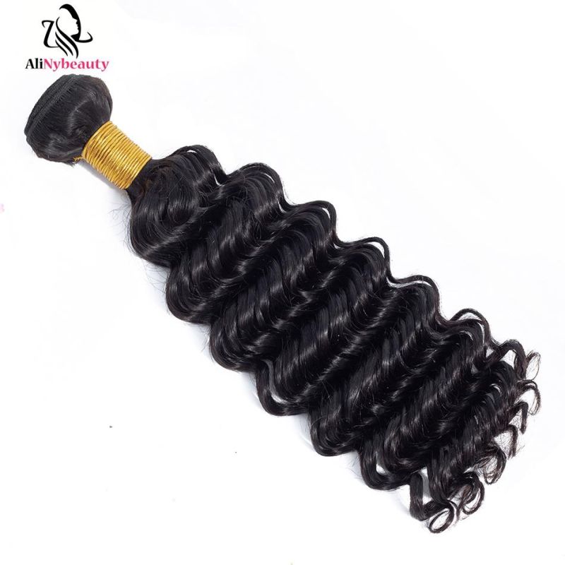 AliNybeauty Factory Wholesale Cheap Brazilian Virgin Deep Wave Hair Weave