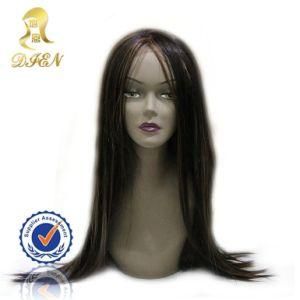 Silky Straight Human Hair Full Lace Wig with Visiable Parting 28 Inch