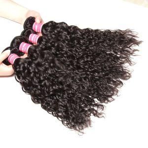 Real Water Wave Weave Human Hair Bundles Natural Color