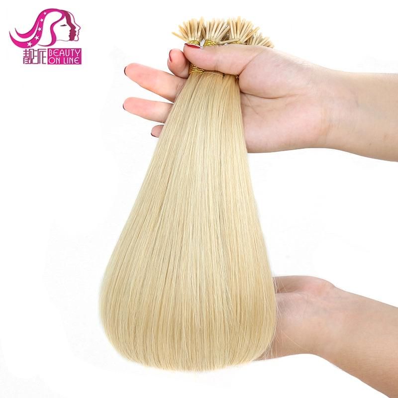 Xuchang Factory Price Best Quality I-Tip Hair Extensions Human Hair