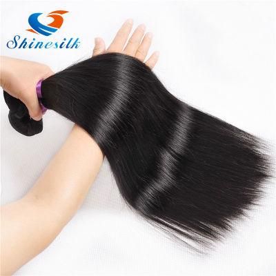 Shine Silk Hair Malaysian Straight Hair Bundles 3 PCS 100% Human Hair Extension 8&quot;-30&quot; Natural Color Remy Hair Bundles Free Shipping